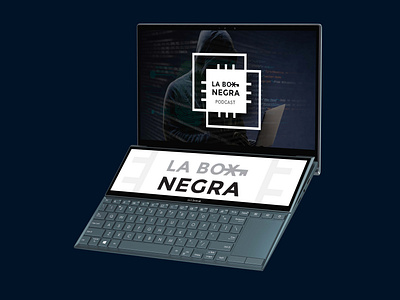 La Box Negra Logo graphic design