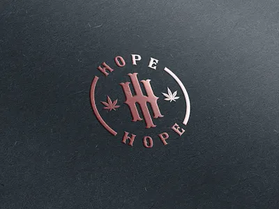 Hi-hope Logo Design brand brand logo cricle logo graphic design logo logodesign logos logotype retro logo typography logo vintage logo