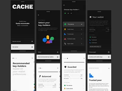 Crypto wallet bitcoin crypto crypto wallet fintech meta minimal minimalistic onboarding retro retro ui ui wallet