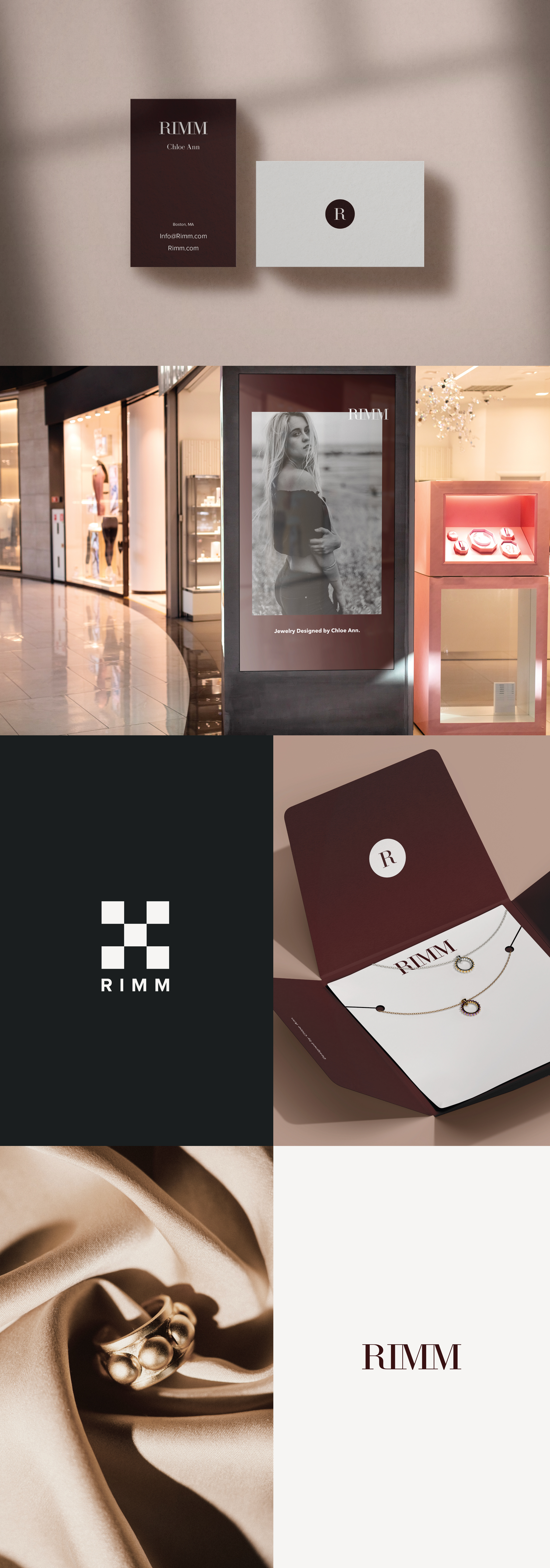 Rimm Jewelry Company branding design graphic design jewelry brand jewelry branding jewelry logo logo logo design logo design for jewelry company