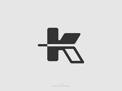 K letter logo design logo