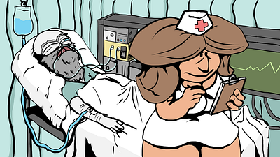 "Doctor Hoot" Drawlloween 2023 animation animator cartoon comedy drawlloween funny hospital illustration illustrator independent film nurse