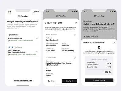 KYC PROGRESS - Wireframing banking app fintech gamification idea generation information kyc ux design wireframe