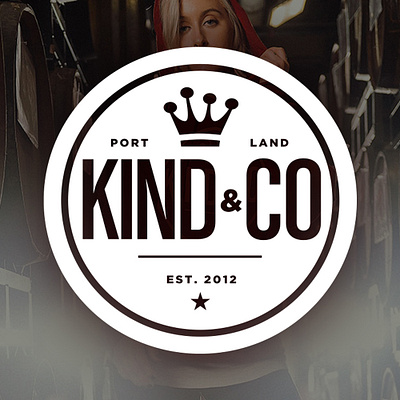 Logo: Kind&Co Cannabis branding graphic design logo