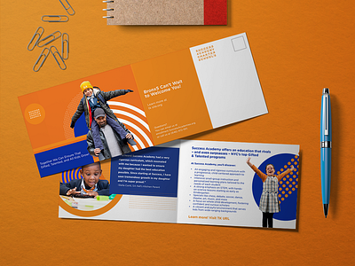 Direct mail for NYC charter school direct mail mailer marketing print shool