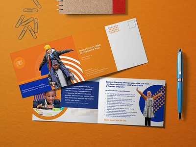 Direct mail for NYC charter school direct mail mailer marketing print shool