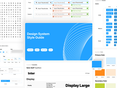Design System | Stye Guide clean design designsysytem styleguide ui uidesign uiux ux webdesign