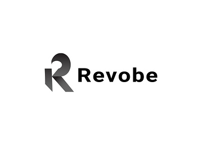 Concept : Revobe– Logo Design (Unused). appicon applogo brand identity creativelogo daily logo design gradient logo logo concept logo mark logo process logo room