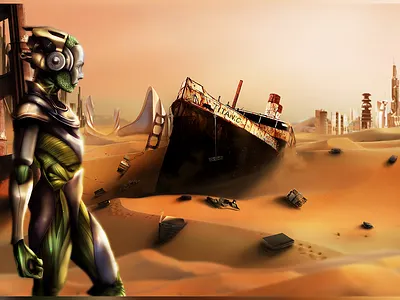 Audio Alchemist Concept art concept art digital art drawing illustration nft art