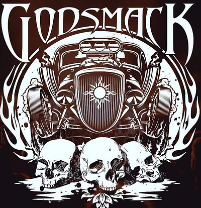 Godsmack Tour Shirts 2015 branding graphic design logo