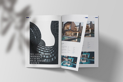 Real Estate brochure design brochure design catalog catalog design graphic design lookbook real estate real estate catalog