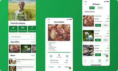 iFarmer mobile app redesign concept figma ifarmer mobile app ui ux ux design