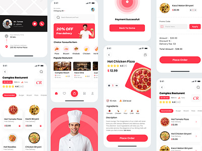 Food App Design Andriod/IOS app design burger app catering service app delivery app fast food app food food and drink food app food delivery app food mobile app mobile app design resturent app ui design