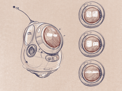 Ticket Wizard angry bot face happy illustration sketch tobot