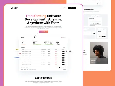 Freelance SaaS saas site ui uiux ux webapp website