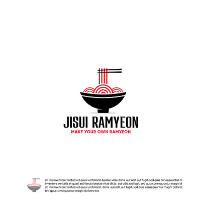 Ramyeon Logo Design business logo food logo graphic design logo logo design mascot logo minimal log minimal logo ramyeon logo resturant logo