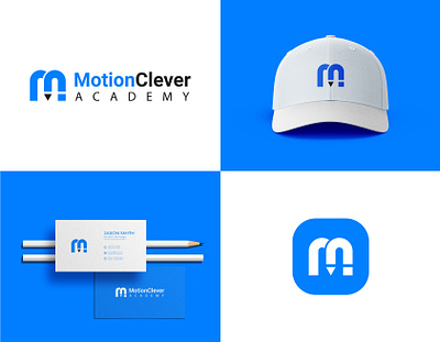 Brandmark, Lettermark, Wordmark Logo For MotionClever Academy branding brandmark graphic design lettermark logo logo wordmark logo