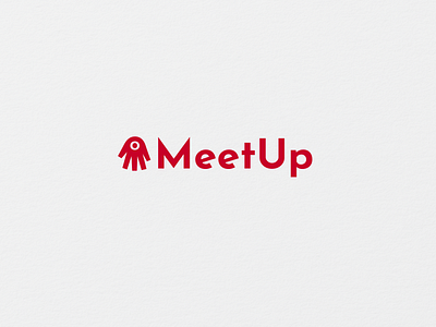 Logo Design for the MeetUp Landing Page graphic design logo logo design