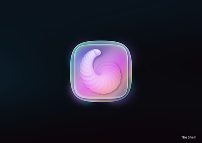 App Icon app icon colorful dark design glow gradient icon design logo vector