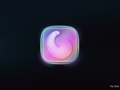 App Icon app icon colorful dark design glow gradient icon design logo vector