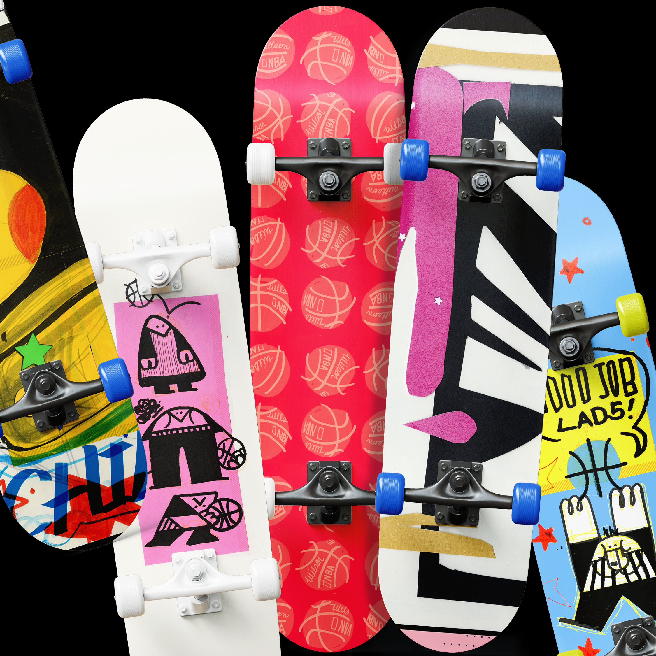 sick board design deck art deck illustration illustration product design skate skateboards