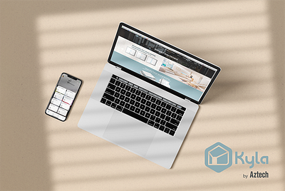 Kyla IoT Smart Home Project app design branding graphic design icon design logo packaging design uxui web design