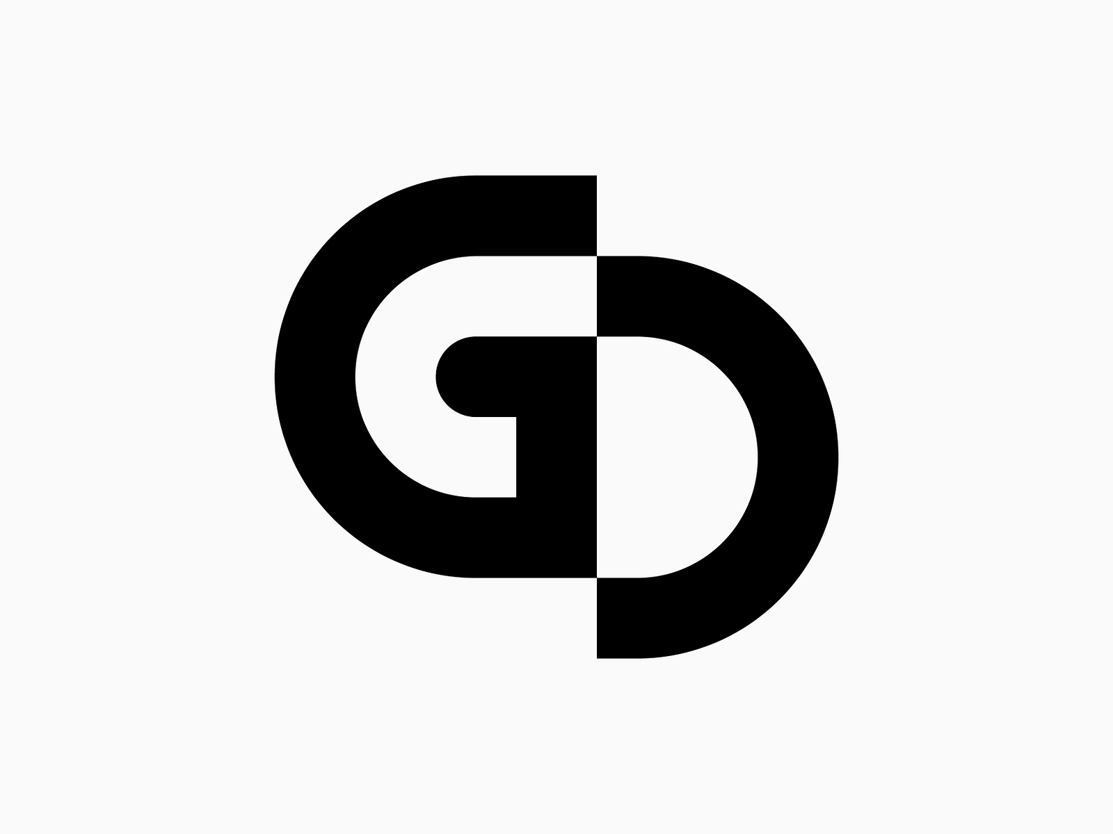 GD monogram by logojoss on Dribbble