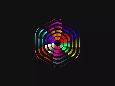 Hyper Ching ✦ Animation animation branding chinese ching graphic design iching ideogram illustration lines logo logodesign logotype mandala message oracle storytelling symbol vortex wisdom yingyang