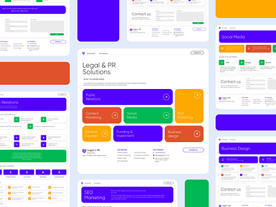 Web design for Legal & Promotion agency agency website animation design animation web corporate design corporate website design graphic design legal legal agency pr ui ui graphics uiux design ux ux design uxui design web agency web design web site website design