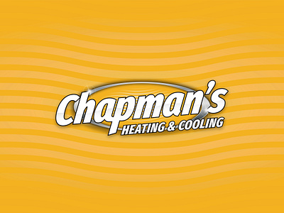 Chapman's Heating & Cooling branding construction construction logo cooling logo custom logo graphic design heating and cooling heating logo logo design typography vehicle wrap