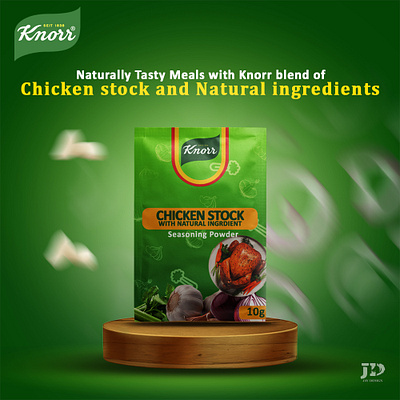 KNORR branding design graphic design illustration social media post design