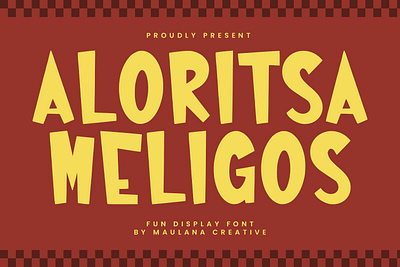 Aloritsa Meligos Fun Display Font branding font fonts graphic design