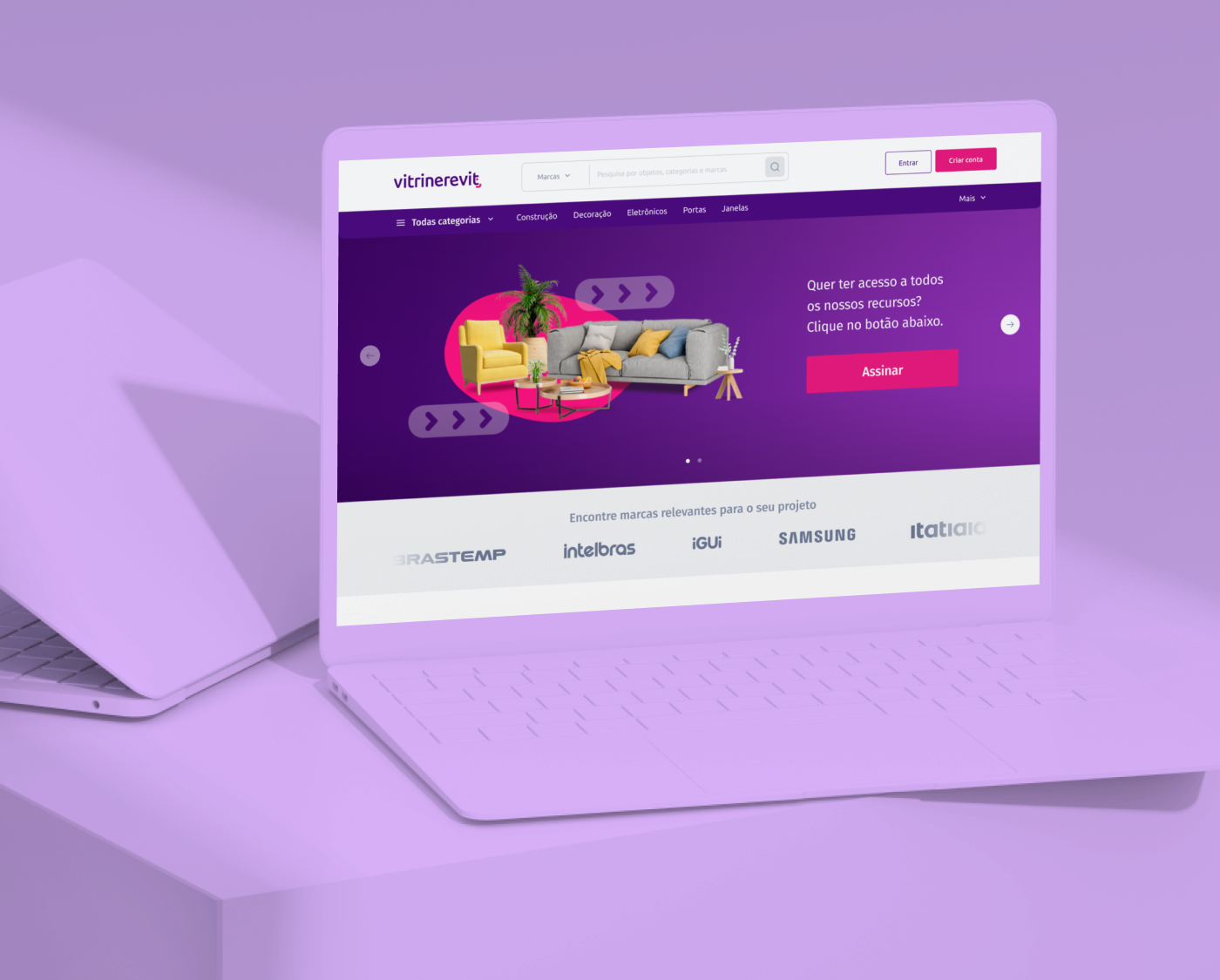 Plataforma Vitrine Revit bim business design ecommerce ecommerce website landing page mathux modern design mtx platform ui ux web design website