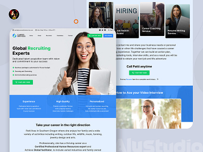 Career Services | Web UI dailyui design modern design ui uiux