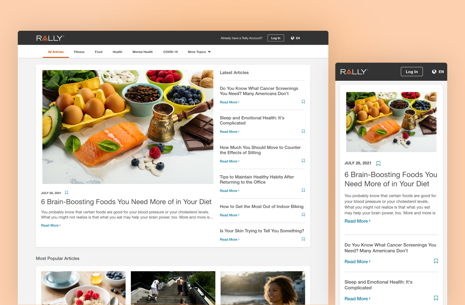 Corporate Blogging Platform accessability blog enterprise responsive ui