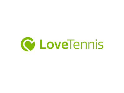 Love Tennis concept graphic green icon idea love mark tennis text
