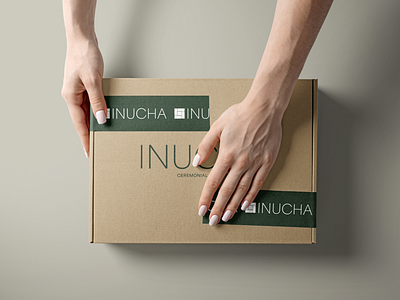 Packaging Design For Inucha Ceremonial Matcha brand design brand direction brand identity brand mark branding graphic design logo design luxury branding matcha brand matcha branding minimal logo minimalist packaging packaging design