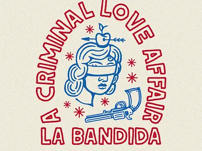 La Bandida badge design branding branding and identity branding brand identity design identity illustration logo logo design ui