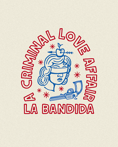 La Bandida badge design branding branding and identity branding brand identity design identity illustration logo logo design ui