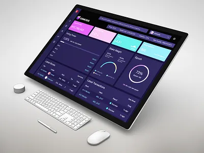 Big Dipper Dashboard Design color theme dashboard design design systems responsive website ui user experience user interface uxui web design