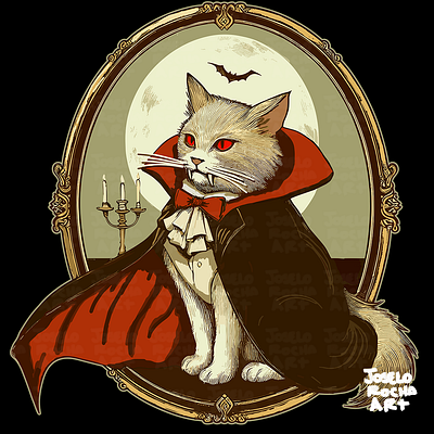 Halloween Shirt : Halloween Count Catula portrait