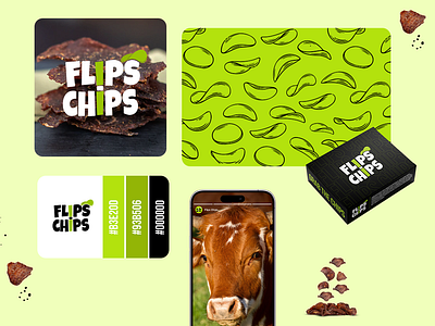 Flips Chips - Brand Identity brand design brand identity branding logo design marketing packaging design product packaging