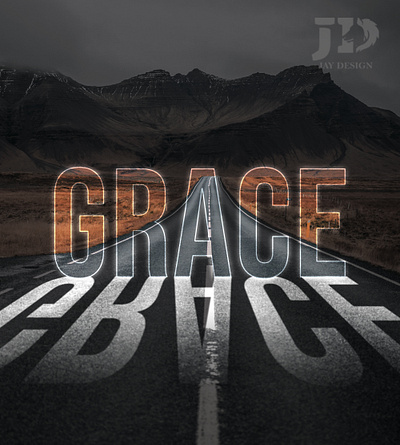 Grace design graphic design illustration logo poster social media post design typography