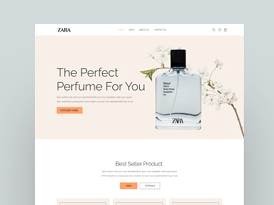 Perfume UI designs, themes, templates and downloadable graphic