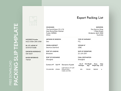 Export Packing List Free Google Docs Template bill customer delivery design docs free google docs templates free template free template google docs google google docs list packing parcel print printing shipping slip template templates unpacking