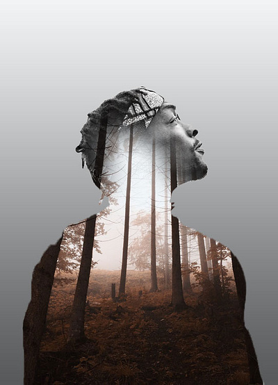 Double exposure Art Photoshop art double exposure graphic design illustration manipulation photoshop vector