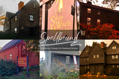 Spellbound - Fall Presets for Lightroom/Lightroom Mobile fall fall photography fall presets halloween halloween photoshoot halloween presets lightroom lightroom mobile october photo editing photography presets salem