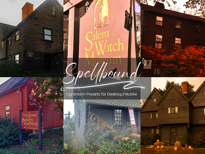 Spellbound - Fall Presets for Lightroom/Lightroom Mobile fall fall photography fall presets halloween halloween photoshoot halloween presets lightroom lightroom mobile october photo editing photography presets salem