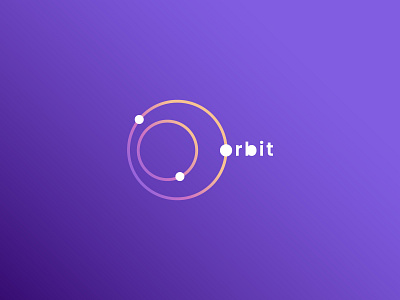 Orbit Logo | Portfolio branding concept flat future logo
