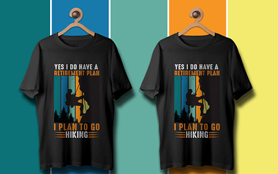 Hiking t-shirt designe ai clean clothing design color custom design design fashion free mockup hiking hiking t shirt modern design premium design professional design psd summer t shirt t shirt template unique design vintage design yellow